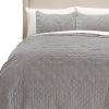 Gray King 100% Cotton 300 Thread Count Dry Clean Only Down Alternative Comforter